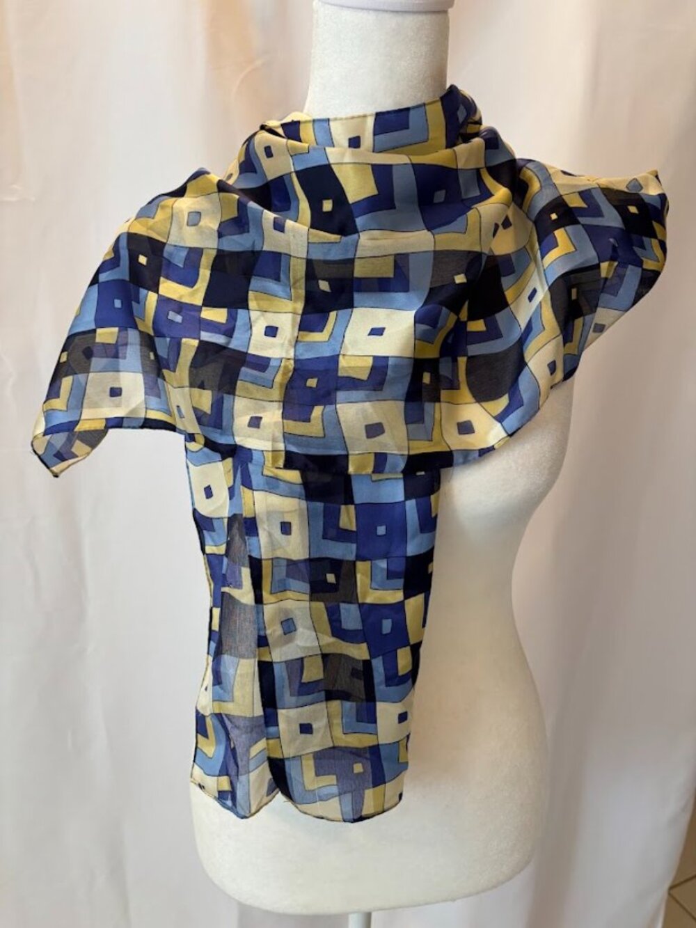 Multicolor Multifunctional Scarf (12" x 58") - Picture 10 of 12